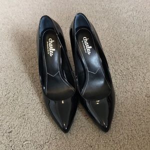 Brand New Black Pointed Heels - Size 6